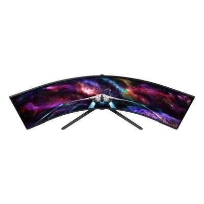 7. Samsung Odyssey S57CG954NU monitor komputerowy 144,8 cm (57") 7680 x 2160 px 8K Ultra HD QLED Czarny, Biały