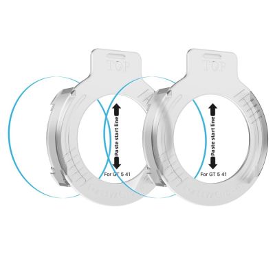 3. Szkło hartowane Tech-Protect Easy Set+ 2-pack na Huawei Watch GT 5 41 mm - przezroczyste