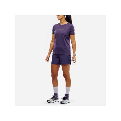 2. Koszulka damska MILLET Intense Essential Ts Ss W fioletowa