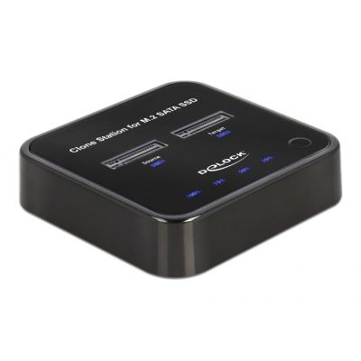 2. DeLOCK Stacja dokująca M.2 dla 2 x M.2 SATA SSD z funkcją klonowania