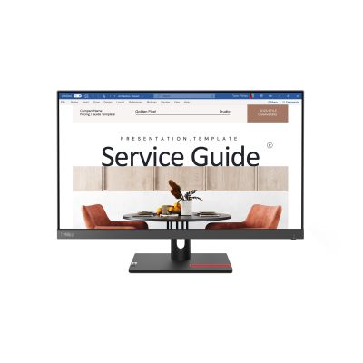 2. Lenovo ThinkVision S24i­30 23.8"FHD IPS 100Hz 250 nits AG VGA HDMI Raven Black