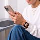 13. Pasek Tech-Protect Silicone na Apple Watch 4 / 5 / 6 / 7 / 8 / 9 / SE (38 / 40 / 41 mm) - różowy