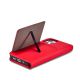 11. Magnet Card Case etui do iPhone 12 Pro pokrowiec portfel na karty kartę podstawka czerwony