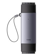 Czytnik kart Baseus Lite Series USB-A/USB-C 3.0 SD/TF - szary