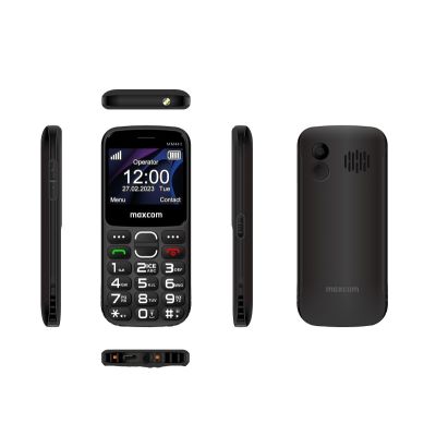 2. MaxCom Comfort MM443 4G 5,87 cm (2.31") 110 g Czarny Telefon funkcjonalny
