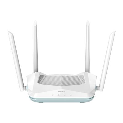 D-Link EAGLE PRO AI AX1500 Smart Router router bezprzewodowy Gigabit Ethernet Dual-band (2.4 GHz/5 GHz) Biały