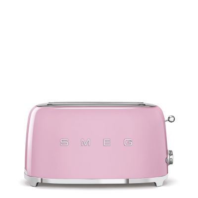8. Smeg TSF02PKEU Toster 4 kromki różowy