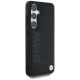 4. Etui BMW Leather Big Wordmark na Samsung Galaxy S25+ - czarne