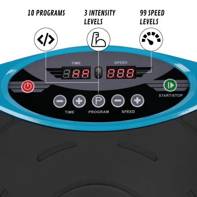 6. Platforma wibracyjna HMS SVP01 niebieska