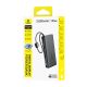 8. Powerbank Baseus EnerFill FC41 25000mAh 145W z wyświetlaczem cyfrowym i wbudowanym podwójnym kablem USB-C - czarny