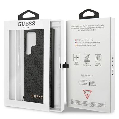8. Etui Guess 4G Charms Collection na Samsung Galaxy S24 Ultra - czarne