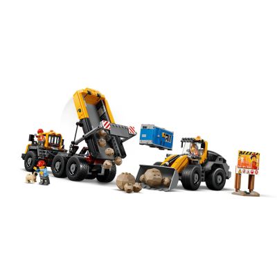 5. LEGO City 60494 - Wywrotka i ładowarka czołowa