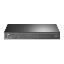 TP-Link JetStream TL-SG2008P przełącznik sieciowy Zarządzany L2/L2+ Gigabit Ethernet (10/100/1000) Obsługa PoE Czarny