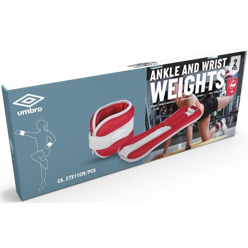 5. OBCIĄŻENIE NA PRZEGUBY NEOPRENOWE SOFT 2KG (2x1KG) UMBRO