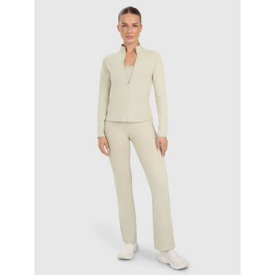 3. Bluza treningowa slim szybkoschnąca damska 4F 4FRAW25TFSWF0808-83S