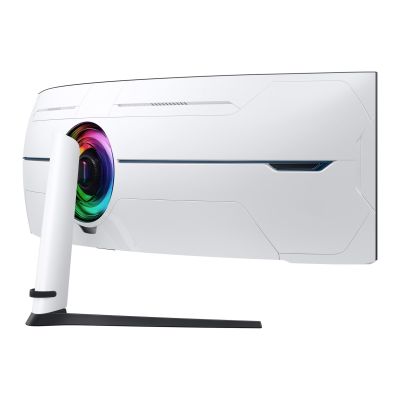 11. Samsung Odyssey S57CG954NU monitor komputerowy 144,8 cm (57") 7680 x 2160 px 8K Ultra HD QLED Czarny, Biały