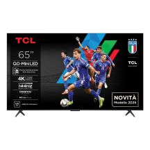 Telewizor TCL 65C69K QD-Mini LED 65" 4K Ultra HD Google TV Dolby Atmos DVB-T2 Metaliczny
