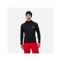 Bluza męska męska ROSSIGNOL BLACKSIDE MIX FZH FLEECE czarna