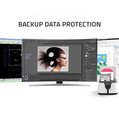 5. QOLTEC STACJA DOKUJĄCA DO DYSKÓW HDD SSD 2.5" 3.5" | SATA III | USB 3.0 | SUPER SPEED 5GB/S | Z FUNKCJĄ KLONOWANIA OFFLINE