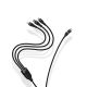 7. Baseus Flash Series II kabel USB Typ C / USB Typ A - USB Typ C / Lightning / micro USB 100 W 1,2 m niebieski (CASS030103)