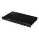 2. Alantec Przełącznica światłowodowa 24xSC duplex / 24xLC quad 19" 1U z płytą czołową oraz akcesoriami montażowymi (dławiki, opaski), wysuwalna (FOP-1U-24SCD-C)