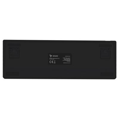 6. SAVIO KLAWIATURA MECHANICZNA BLACKOUT X2 OUTEMU BLUE HOT SWAP