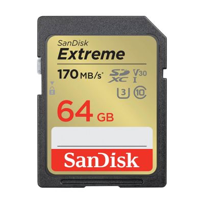 2. Karta SD Extreme UHS-I 64 GB SanDisk SDXC