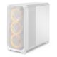 4. Fractal Meshify 3 XL White RGB TG Midi Tower Gaming Gehäuse weiß