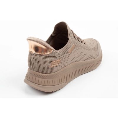 4. Skechers buty damskie sportowe Bobs Squad 4 Slip-Ins Wsuwane