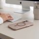 5. Etui Tech-Protect MagZero MagSafe na iPhone 17 - beżowo-brązowe matowe