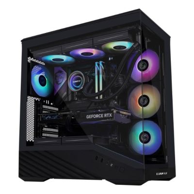 6. Obudowa PC Lian Li Vector V100, Midi-Tower, ATX, RGB, Szkło Hartowane