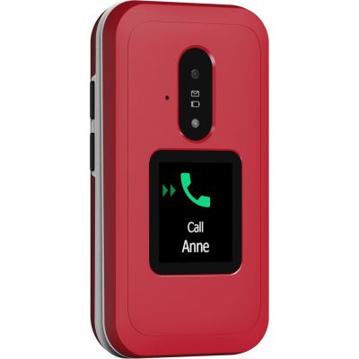 8. Doro Leva E30 7,11 cm (2.8") 142,7 g Czerwony, Biały Telefon funkcjonalny