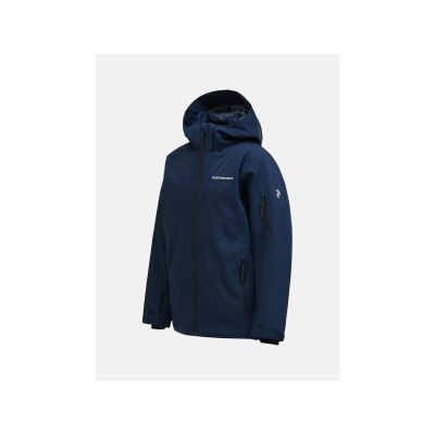 2. Kurtka PEAK PERFORMANCE JR Maroon Insulated Jacket granatowy