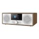 6. Wieża stereo Denver MIR-270DW z radiem internetowym dark wood