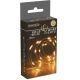 2. LAMPKI DRUCIKI NA BATERIE GIRLANDA 40 LED SUPER CIEPŁY BIAŁY