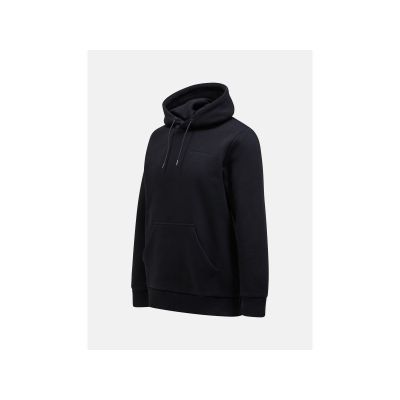 2. Bluza męska Peak Performance M Original Small Logo Hood kolor czarny
