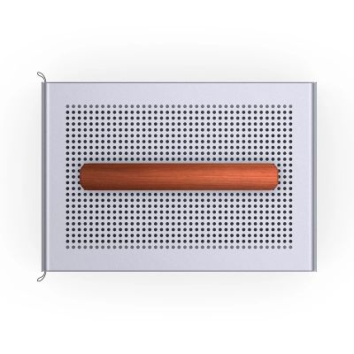 19. Obudowa PC Jonsbo T7, Midi-Tower, mATX, Szkło Hartowane - srebrne