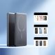 15. Powerbank Joyroom JR-PBM08 5000mAh 20W ultracienki z ładowaniem indukcyjnym - szary
