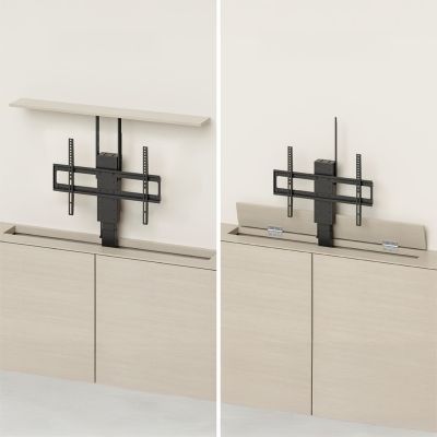 7. MACLEAN UCHWYT ELEKTRYCZNY SUFITOWO-PODŁOGOWY, WYSUWANY, 43''-88'', VESA 600X400, MAX 60KG, 100-240V AC,50/60HZ; MC-125