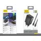 7. Ładowarka sieciowa Dudao A29C 65W GaN + kabel USB-C - czarna