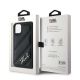8. Etui Karl Lagerfeld Diagonal Quilted Script na iPhone 11 / Xr - czarne