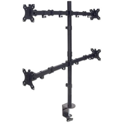 2. Manhattan 461566 uchwyt / stojak do monitorów 81,3 cm (32") Biurko Czarny