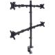 2. Manhattan 461566 uchwyt / stojak do monitorów 81,3 cm (32") Biurko Czarny