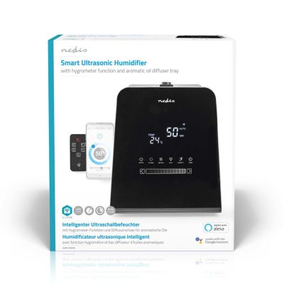 13. Nawilżacz ultradźwiękowy Nedis 5,5l SmartLife czarny