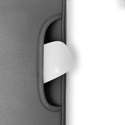 4. Torba na laptopa 15,6'' uniwersalna - szara