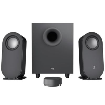 7. Logitech Z407 Bluetooth computer speakers with subwoofer and wireless control 40 W Grafitowy 2.1 kan.