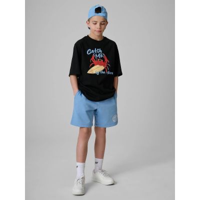 4. T-shirt bawełniany chłopięcy 4F 4FJRSS26TTSHM3903-20S