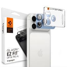 Szkło hartowane na aparat Spigen Optik Pro XL GLAS.TR EZ FIT na iPhone 18 Pro - jasnoniebieskie