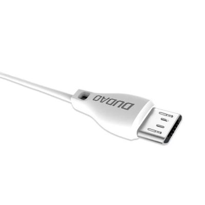 2. Dudao przewód kabel micro USB 2.4A 2m biały (L4M 2m white)
