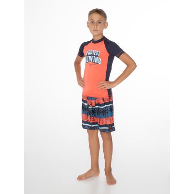 Koszulka chłopięca Protest PRTFREZZ JR rashguard short sleeve